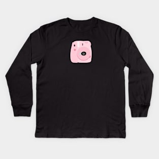 ysadinda_ Mini Pink Instax Kids Long Sleeve T-Shirt